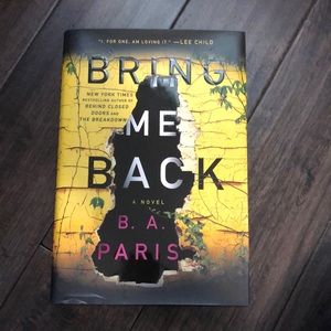 Bring Me Back - BA Paris